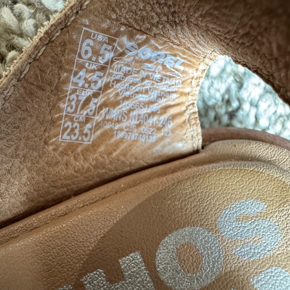 SOREL Ella Sandals in Camel - Picture 6 of 6